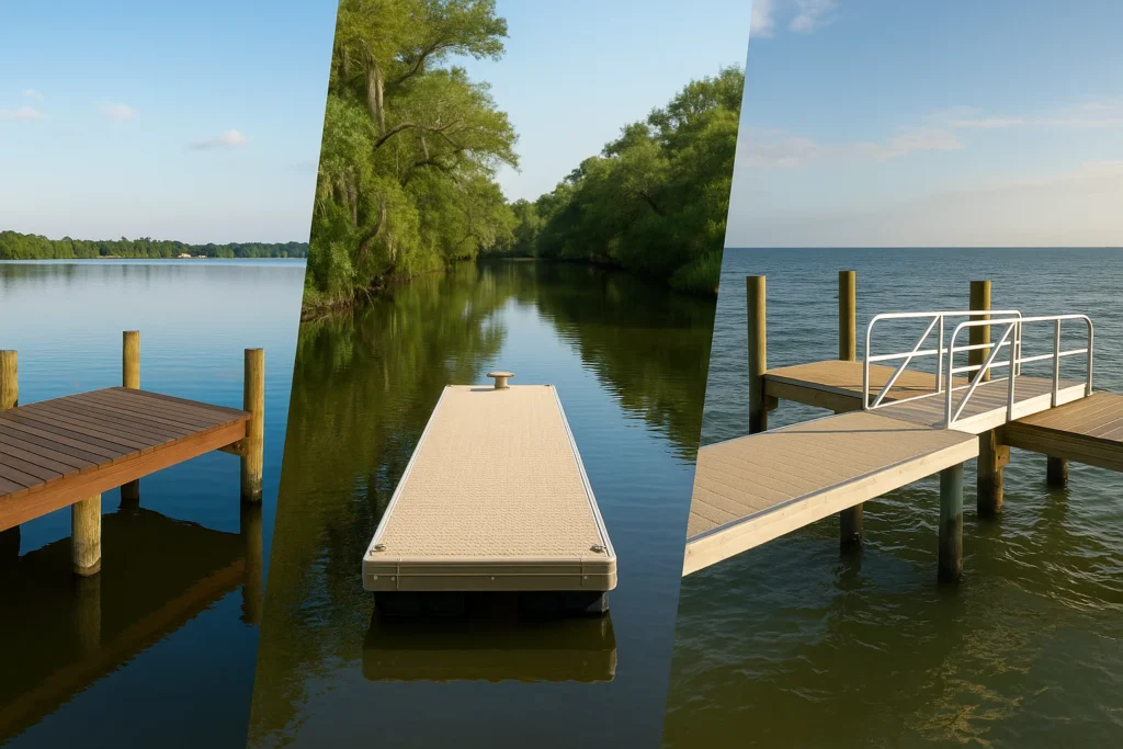 How to Choose the Right Dock Type for Your Waterfront Property