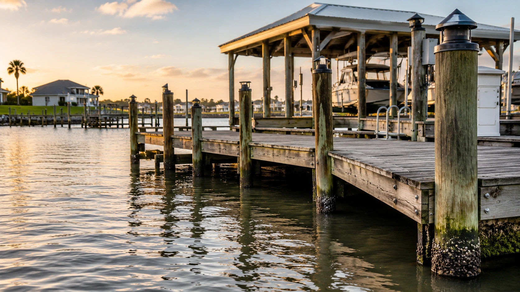 Bugs, Brine, and Barnacles Protecting your Dock