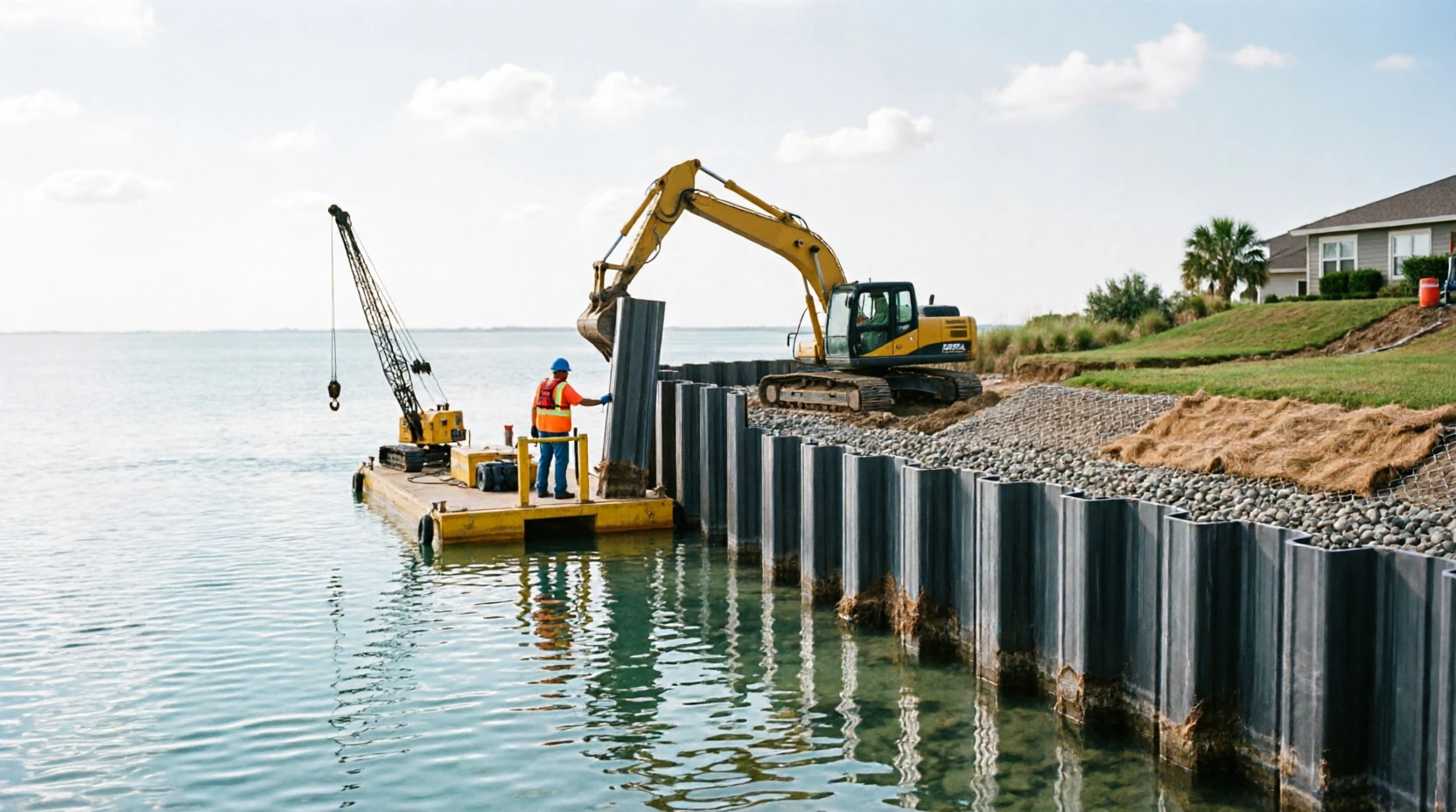 Bulkhead Construction Guide for Coastal Projects with Costs, Materials, and Shoreline Protection